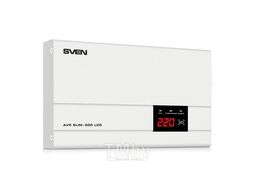 Стабилизатор Sven AVR SLIM-500 LCD 500VA/400W