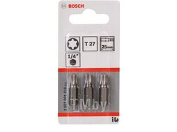 Бита 25ММ TORX T27 XH 3 шт. BOSCH 2607001619