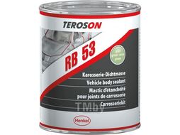 Герметик TEROSON RB 53 SPEZIAL: кузовной, для защиты сварных швов, под кисть (кисть в коплекте), серый, 1,4 кг 799671