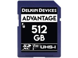 Карта памяти Delkin Advantage SDXC 512GB 633X UHS-I (Class 10) V30 (DDSDW63351