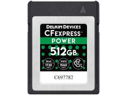 Карта памяти Delkin Devices Power CFexpress 512GB (DCFX1-512)