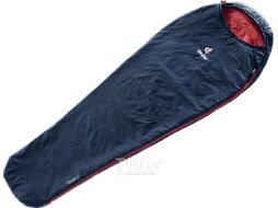 Спальный мешок Deuter Dreamlite L левый 2019-20 / 3703119 3524 (Navy/Cranberry)