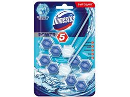 Чистящее средство для унитаза Domestos Power 5 Свежесть океана Дуо