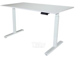 Компьютерный стол Ergosmart Electric Desk Compact (белый/альпийский белый)