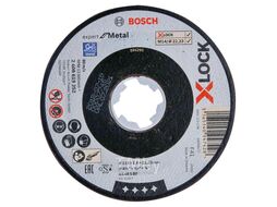 Отрезной круг X-LOCK 115x1.6x22.23мм Expert for Metal, BOSCH