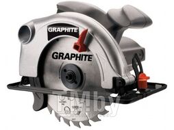 Пила циркулярная GRAPHITE 1200Вт, макс пропил 65мм, диск 185x20мм, кейс A-58G488