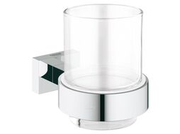 Стакан с держателем Grohe Essentials Cube (40755001)