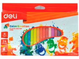 Восковые мелки Deli Color Emotion / С20020 (24цв)