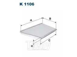 Фильтр салонный Mercedes C (Серия W203) 5/00-> FILTRON K1106
