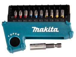 Набор бит 25 мм (11 шт) Impact Premier (PH/PZ/T), MAKITA