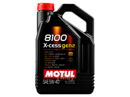 Моторное масло Motul 5W40 (5L) 8100 X-CESS GEN2 (API SN CF ACEA A3 B4 BMW LL-01 VW 502(5).00) 109776