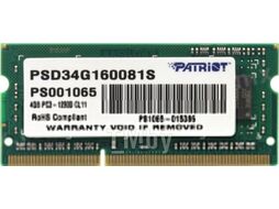 Оперативная память DDR3 Patriot PSD34G160081S