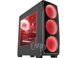 Корпус для компьютера GENESIS Titan 750 Red Midi / NPC-1125