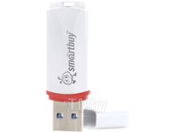 Usb flash накопитель SmartBuy Crown White 64GB (SB64GBCRW-W)