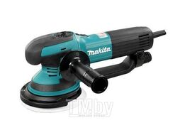 Эксцентриковая шлифмашина MAKITA BO 6050 J в чем. (750 Вт, 150 мм, 1600--6800 кол/мин, регул. об.)