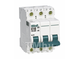 Автоматический выключатель DEKraft 3Р 32А C ВА-101 4,5кА Schneider Electric 11081DEK