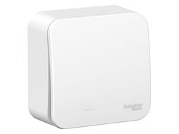 Переключатель Blanca 10A (изолирующая пластина) открытая установка, белый Schneider Electric BLNVA106011