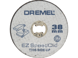 Круг отрезной 38 мм по металлу DREMEL SPEED CLIC SC456 (5 шт)