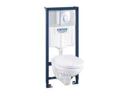 Унитаз подвесной с инсталляцией GROHE Solido 39192000