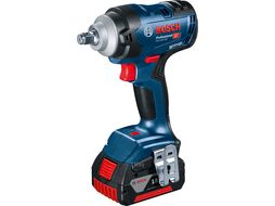 Гайковерт GDS 18V-400 аккумуляторный (400Nm / 1/2" / 2*5.0Ah / Кейс), BOSCH 0.601.9K0.020