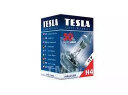 Автолампа H4, 12V, 60/55W, P43t +50(1шт./уп.) TESLA B30401