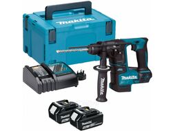 Аккум. перфоратор MAKITA DHR 171 RTJ в чем. (18.0 В, 2 акк., 5.0 А/ч Li-Ion, 1.2 Дж, вес 2.8 кг,)