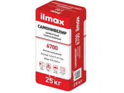 Самонивелир ilmax 6700 цементный тонкослойный 25 кг