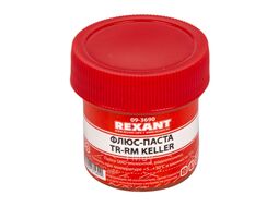 Флюс для пайки REXANT, паста TR-RM KELLER, 20 мл, банка