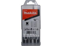 Набор буров SDS-Plus MAKITA 5 шт. (5, 6, 8x110, 6, 8x160)