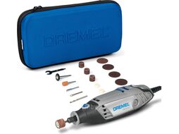 Гравер электрический DREMEL 3000-15 в кейсе + аксессуары (130 Вт, 10000 - 33000 об/мин, цанга 3.2 мм)