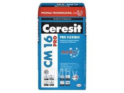 Клей для плитки Ceresit CM 16 PRO Flexible 20 кг