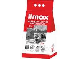 Клей для плитки ilmax 3130 эластичный 5 кг