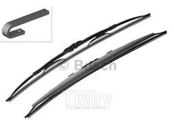 Комплект щеток стеклоочистителя 2шт. TwinSpoiler 608S 600/550mm BMW X5 E53 00- PEUGEOT 406 96-04 BOSCH 3397118308