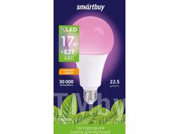 Лампа светодиодная (LED) ФИТО Smartbuy-A80-17W/E27