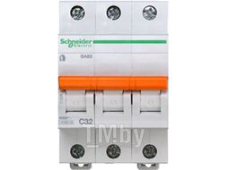 Автоматический выключатель Домовой ВА63 3П 32A C 4,5 кА Schneider Electric 11226