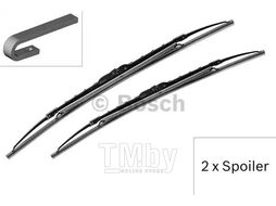 Комплект щеток стеклоочистителя 2шт. TwinSpoiler 367S 625/600mm BMW 7 e38 BOSCH 3397001367