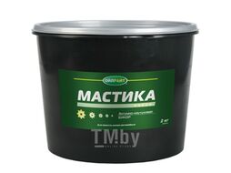 Мастика 2кг - бикор (битумно-каучуковая) для создания и/или восстановления антикоррозийного покрытия днища, порогов, колесных арок OILRIGHT 8031