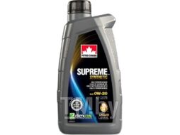 Масло моторное синт.для бенз. дв. SUPREME SYNTHETIC 0W-20 1л PETRO-CANADA MOSYN02C12