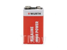 Элемент питания E-block/6LR61High Power, алкалиновые Wurth 827115