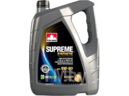 Масло моторное синт.для бенз. дв. SUPREME SYNTHETIC 5W-20 5л PETRO-CANADA MOSYN52C20