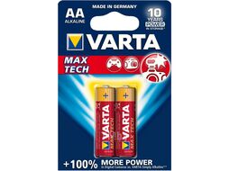 Батарейки VARTA LONGLIFE MAX POWER тип AA, BLI 2 (упаковка 2шт)