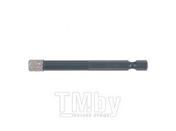 Коронка алмазная для плитки, 1/4" d 10 мм, L 80 мм Wurth 5457230010