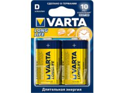 Батарейка 2шт VARTA LONGLIFE 2D LR20