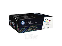 Комплект тонер-картриджей HP 305A 3-pack (CF370AM)