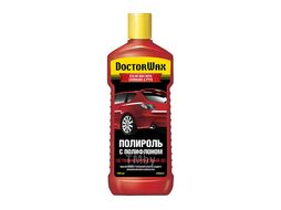 Цветная полироль с тефлоном. Темно-красная, New (300ml) (12шт/кор.) DOCTOR WAX DW8425