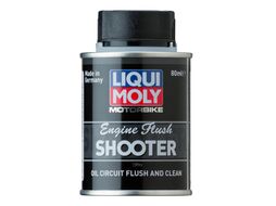 Присадка в масло Промывка двигателя мотоцикла MOTORB.ENG.FLUSH SHOOTER 80мл LIQUI MOLY 20597