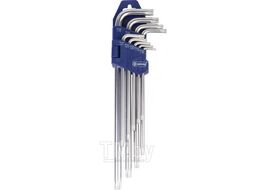 Набор ключей TORX, 9шт, Т10, Т15, Т20, Т25, Т27, Т30, Т40, Т45, Т50 ДИОЛД 90530081