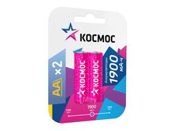 Аккумулятор КОСМОС R6 NI-MH(1900mAh) 2шт (бл.)