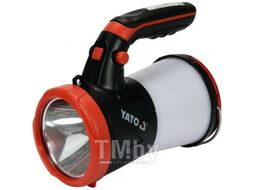 Фонарь 102х155х175мм 3 в 1 (530lm, 500м, 3.7V, 4400mAh, usb, IP54) Yato YT-08579