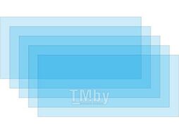 Стекло защитное внутреннее к щитку сварщика 96*42, упак/5шт, SOLARIS (для Solaris ASF390F, ASF440S; DGM V4100)